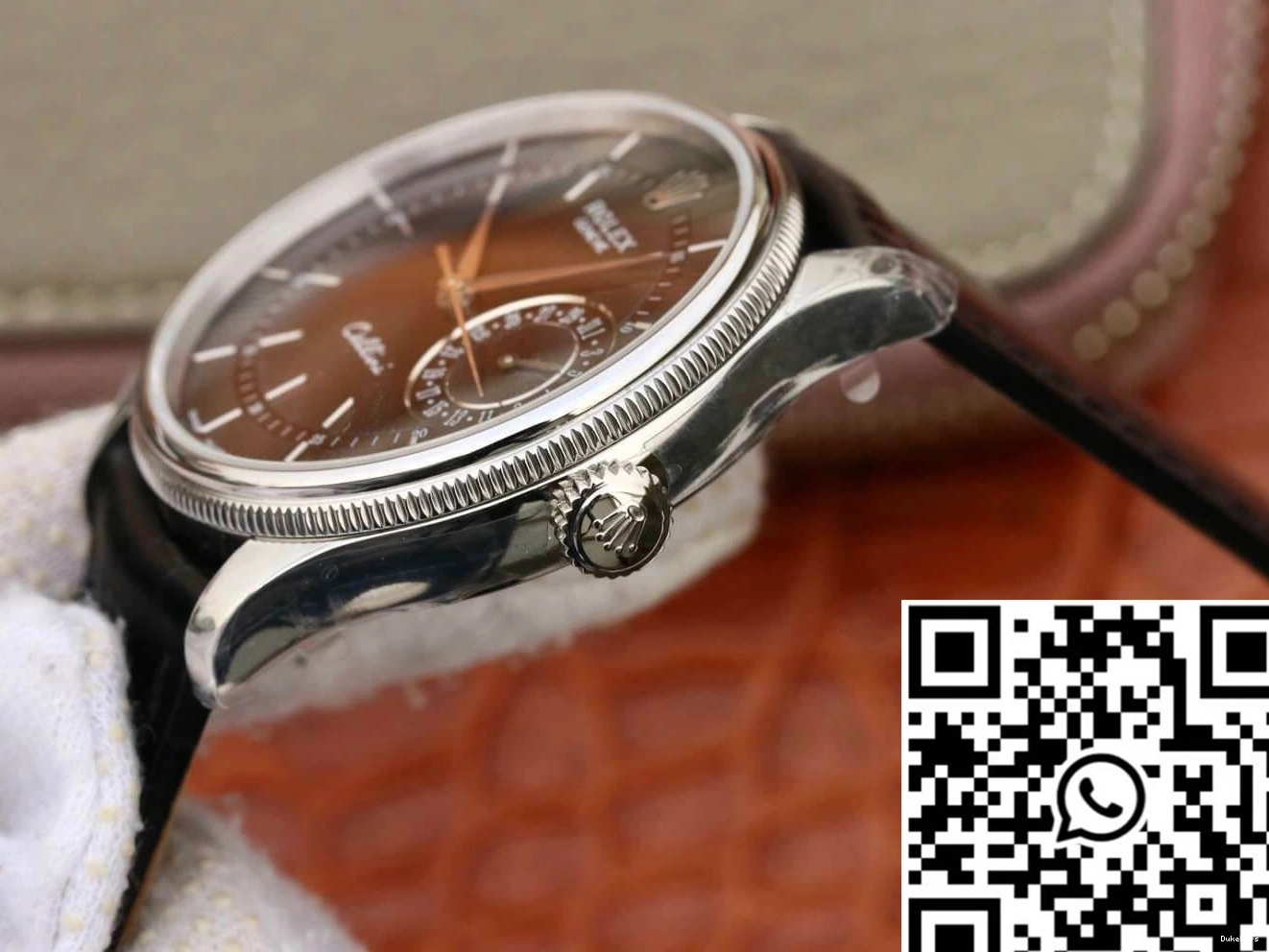 Factory Date Rolex Dial 50519 MKS Black Celini 1108